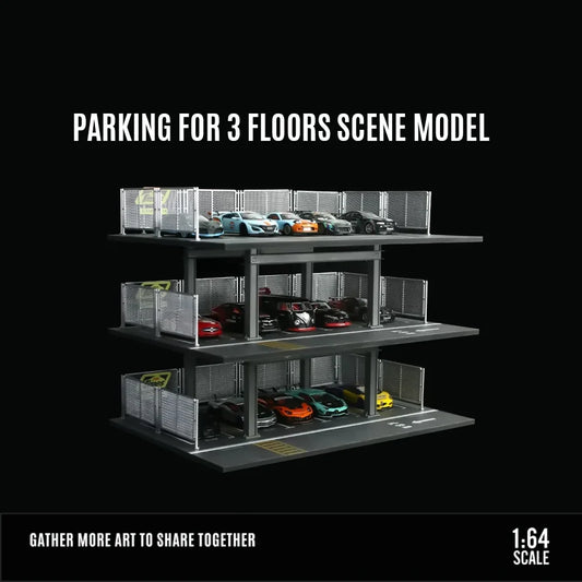 Three Level Parking Garage