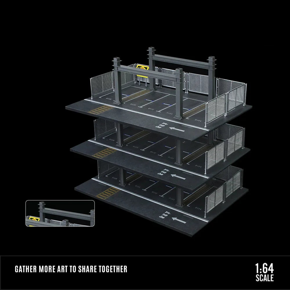 Three Level Parking Garage