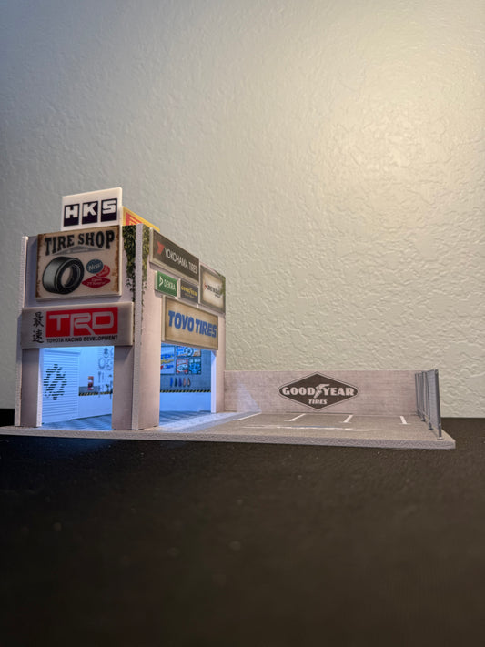 Vintage Auto Repair Shop