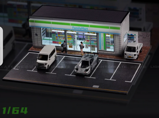 FamilyMart Store - 1/64 LED Diorama
