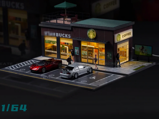 Starbucks - 1/64 LED Diorama